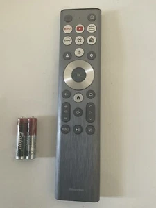 Hisense ERF6G80H Remote Netflix YouTube Tubi Prime Video Disney+ with batteries - Picture 1 of 1