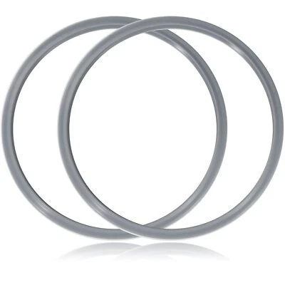 Lot de 2 joints d'étanchéité de rechange en silicone pour autocuiseur WMF 3L ... Foto 1 de 4