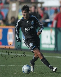 CHRIS WONDOLOWSKI Signed 8x10 Photo SAN JOSE EARTHQUAKES TEAM USA ALL TIME GOALS - Picture 1 of 1