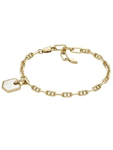Fossil JA7210710 Damen Armband Edelstahl weiß - Bild 1 von 1