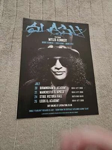 FPOT179 MAGAZINE ADVERT 11X8" SLASH FT MYLES KENNEDY : JULY TOUR DATES - Picture 1 of 1
