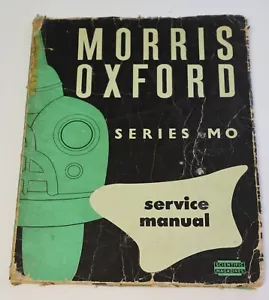 Morris Oxford Series MO Service Manual - 1956 - Picture 1 of 3