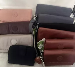 Autentico braccialetto/portafoglio da donna Kipling al dettaglio $54 selezione multipla disponibile! - Foto 1 di 17