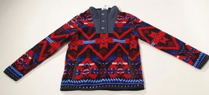 Polo Ralph Lauren Beacon 2 Aztec Indian 1/4 Zip Fleece Sweater Sz. 7 $135 C1F - Picture 1 of 5