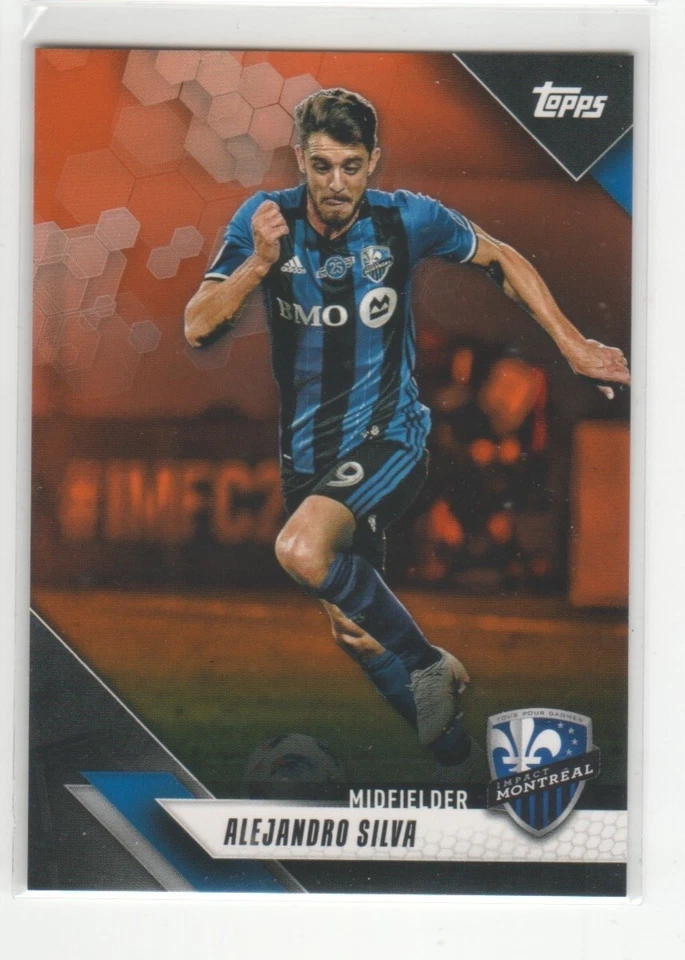 2019 Topps MLS Orange #82 Alejandro Silva 13/25 RC - Flat S/H - Image 1 of 1