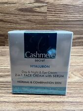 Cashmere Secret Hyaluron Face Cream with Serum 2 in 1 day & night and EYE CREAM
