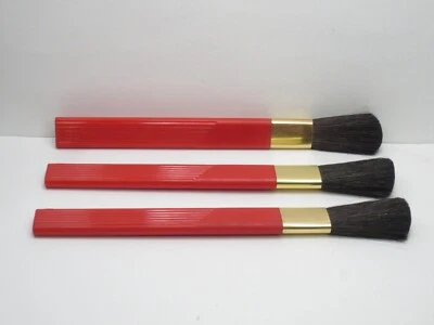 ELIZABETH & ARDEN CEPILLO FACIAL LARGO ROJO (LOTE DE 3) Foto 1 de 3