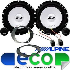 Ford Transit MK7 Van 560 Watts Alpine 6.5" Front Door Car Speaker Upgrade Kit - Picture 1 of 1
