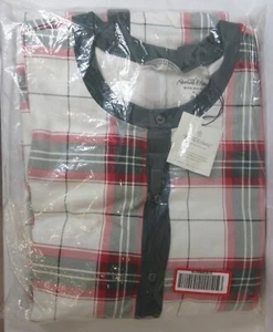 Hearth & Hand With Magnolia Multicolor Holiday Plaid Pajama Size 5XL Tall NOS - Picture 1 of 5