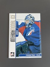 2006-07 In the Game-Used International Ice Signature Series Cristobal Huet #38