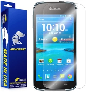 [2 Pack] ArmorSuit MilitaryShield Kyocera Hydro Life HD Film Screen Protector - Picture 1 of 6