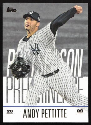 2018 Topps Update #PO-30 Andy Pettitte     New York Yankees Card - Image 1 of 2
