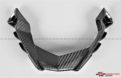 Triumph Street Triple Belly Pan 2017-2019 delantero - 100 % fibra de carbono Foto 1 de 4
