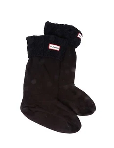 Hunter Welly Boot Kids Black Socks Sz M 4-6 L57424 - Picture 1 of 3