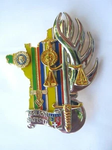 INSIGNE GENDARMERIE 27° PROMOTION ESOG LIBOURNE MAJOR BATISTA GN0361 - Imagen 1 de 2