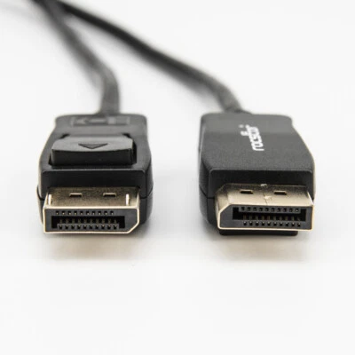 Rocstor Y10C236-B1 Cb 10Ft Displayport 1.2 Cable M 4K2K 3840X2160 60Hz Res - Image 1 of 4