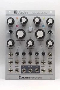 Mutable Instruments Blades Clone - Built with Real Factory Panel / White Button - Picture 1 of 2
