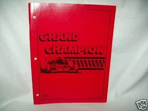 Grand Champion Arcade Game Manual Original - Afbeelding 1 van 1