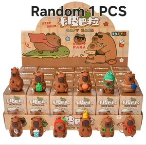 1pc Capybara Figure Blind Box Anime Capibara Figures Doll Keychain Pendant. - Picture 1 of 3