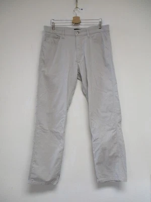Lucky Brand Chino Pants Mens 36 Gray Solid Stretch Straight Leg 36x32 - Image 1 of 4