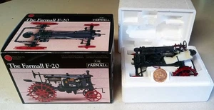 Vintage Ertl Farmall F-20 Tractor Precision Series #638 Black wide front in Box - Picture 1 of 7