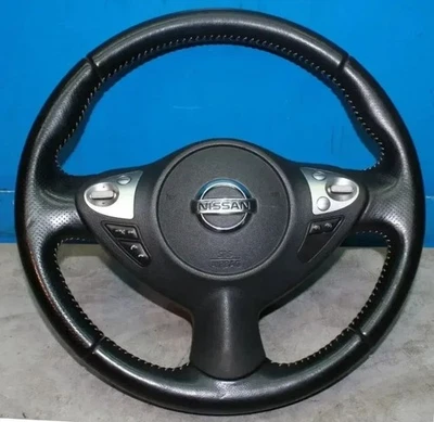 Multifunktion Leder Lenkrad m. Modul 48430-1KC1A 34127620A Nissan Juke F15 Bj.12 - Bild 1 von 4