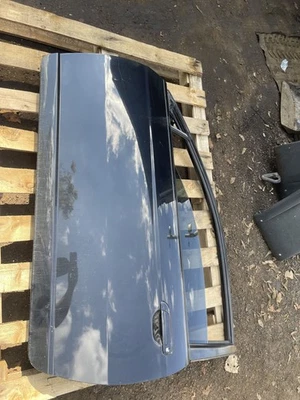 2001 - 2005 Honda Civic Coupe Front Driver Left Door Assembly Black Oem Foto 1 de 4