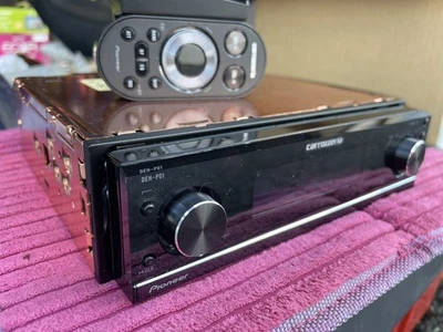 Tested Pioneer carrozzeria DEH-P01 Amplifier Car Audio Tuner CD Player OLED - Image 1 of 4