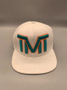 The Money Team Hat Cap Snap Back White Green Yupoong TMT Floyd Mayweather Boxing - Picture 1 of 11