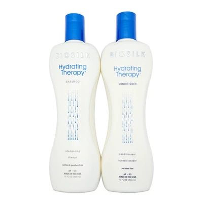BIOSILK Hydrating Therapy Shampoo & Conditioner 12oz Duo Set - Image 1 of 4