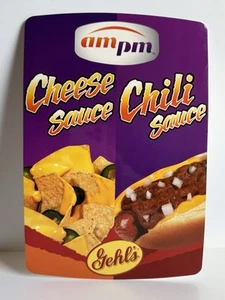 Gehl's DECAL Cheese Sauce Chili Sauce AM PM Sticker/Decal New NMC Hot Top 2 - Picture 1 of 5