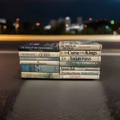 Lot 13 Victoria Holt , Phyllis A Whitney, Stewart Gothic Romance Mystery HCDJ - Image 1 of 4