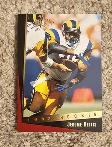 1993 Pinnacle Select Jerome Bettis Rookie RC #172 Rams - Picture 1 of 2