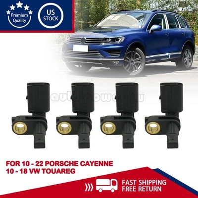 4PCS ABS Wheel Speed Sensor For 10-22 Porsche Cayenne 10-18 VW Touareg 7P0927807 Foto 1 de 4