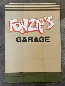 Vintage 1977 Fonzie Garage Spielset Karton Ersatzteil Rarität Fonzie’s Titel - Bild 1 von 4