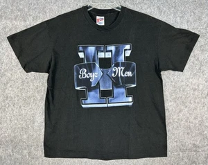 Vintage Boys II Men Hemd doppelseitig Einzelnaht schwarz Herren Gr. XL 1994 - Bild 1 von 8