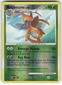 Kricketune Platinum Rare,Reverse Holo Pokemon Lightly played - Picture 1 of 2