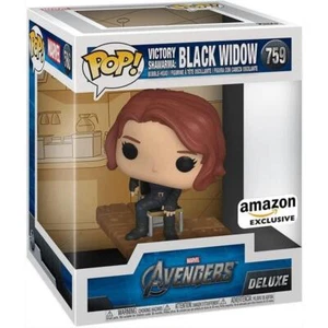 Funko Pop! Figura exclusiva de lujo: Avengers Victory Shawarma - Black Widow #759 - Imagen 1 de 2