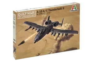 ITALERI  A-10 Thunderbolt II  A/C  GULF WAR s1376 scala 1/72 - Foto 1 di 3