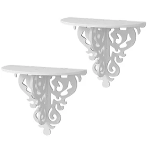 2 Stück Wandmontage Blumentopf Halterungen Blumentopf Regal Blumentopf Ständer Dekor Neu - Bild 1 von 12