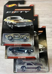 Hot Wheels 2016 Fifty Camaro 85 69 67 3 Stück - Bild 1 von 4
