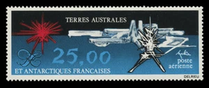 FSAT Sc# C 77, 1983 G. MATHIEU ABSTRACTO - COMO NUEVO F-VF NH - Imagen 1 de 2