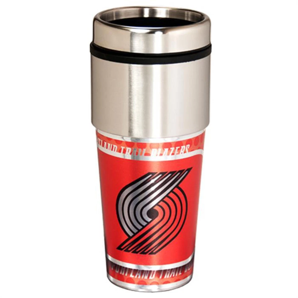 Кружка дорожная NBA Portland Trailblazers 16 унций нержавеющая сталь - Изображение 1 из 1