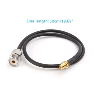 SMA Female To UHF SO239 PL259 Female RG58 Pigtail Cable RF Coaxial Assembly Cabl - Zdjęcie 1 z 8