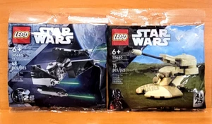 LEGO STAR WARS: Tie Interceptor (30685) + LEGO Star Wars: AAT (30680) - Picture 1 of 2
