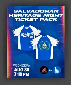 Size M ~ 2023 Salvadoran Heritage Night Jersey Dodgers SGA Medium - Picture 1 of 3
