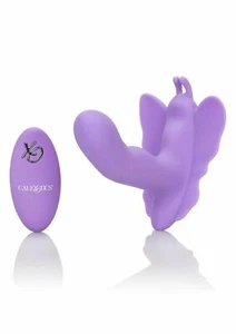 Vibratore per slip dildo vibrante vaginale clitoride fallo liscio in silicone - Picture 1 of 5