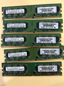5 samsung 1 gb 2rx8 pc2 5300u memory TESTED - Picture 1 of 1