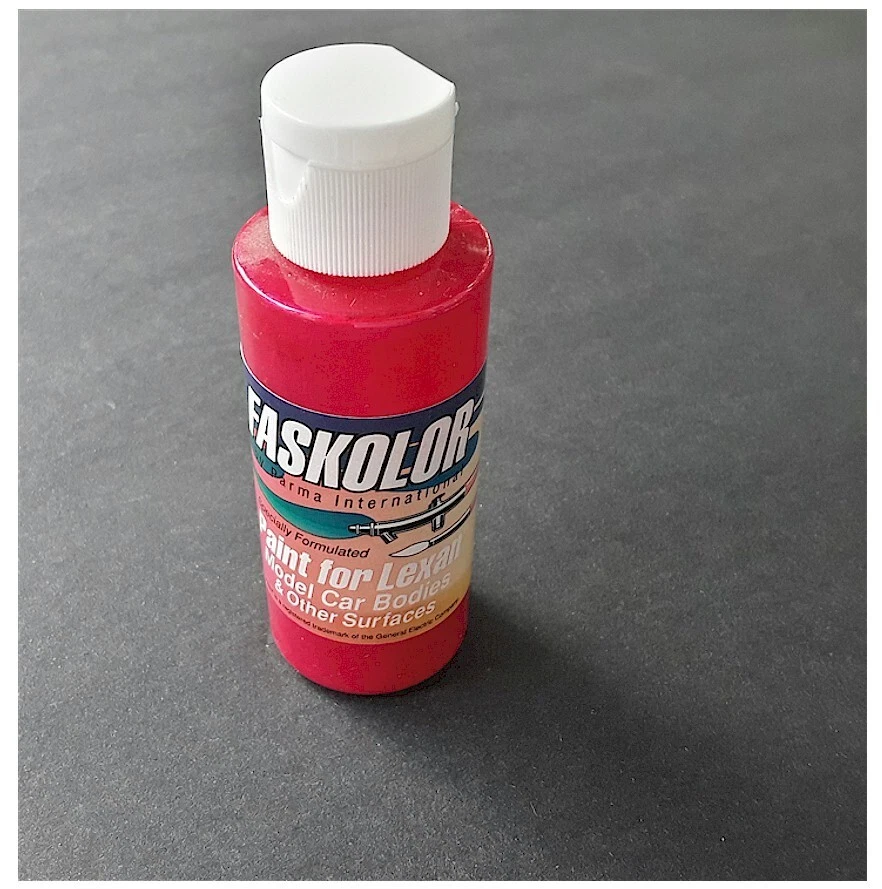 Parma PSE Faskolor Water Based Airbrush Paint Fasescent Red 2oz PAR40150 - Image 1 of 1