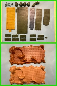 1993 Mega Bloks 9701 Dinobloks Dinosaur Brontosaurus Stegosaurus - Picture 1 of 10